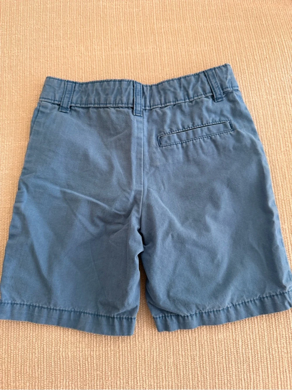 Carter's Slate Blue boy’s Flat-Front Cotton Shorts